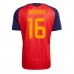 Španělsko Rodri Hernandez #16 Domácí Dres MS 2026 Krátkým Rukávem